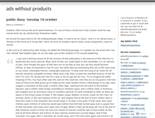 Tablet Screenshot of adswithoutproducts.com